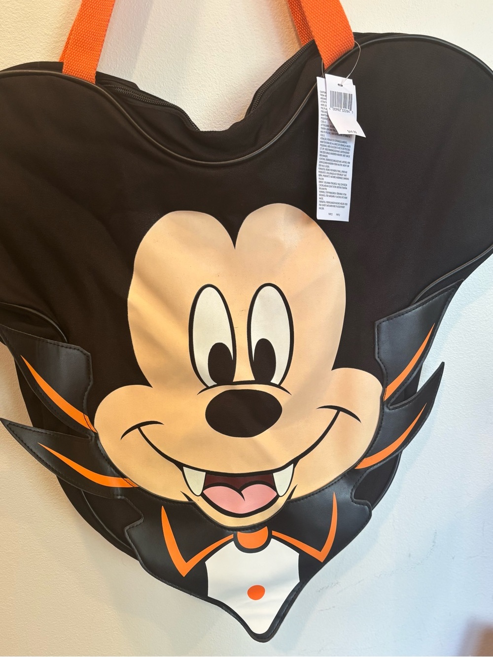Disney Halloween 2025 Vampire Jumbo face Mickey Mouse